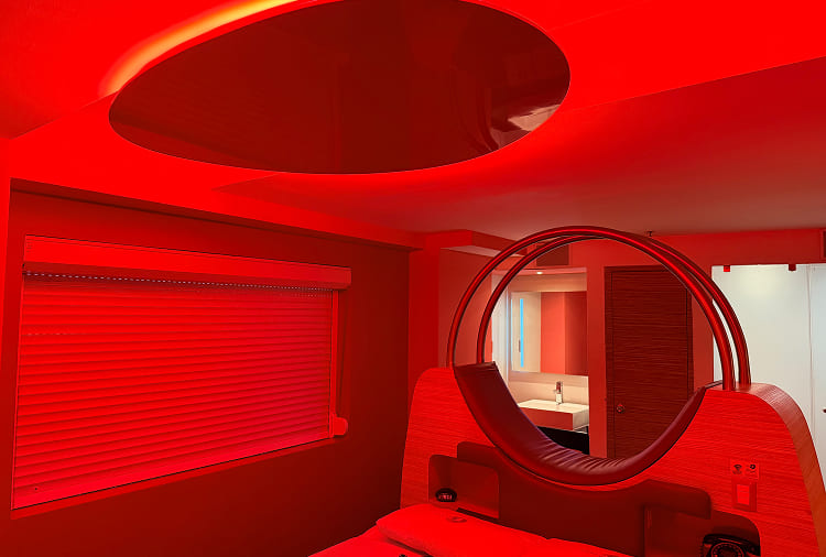 Interior de la Suite en Centra2, Centro CDMX